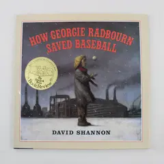 Vintage How Georgie Radbourn Saved Baseball David Shannon 1st ED 1994 HC DJ Good