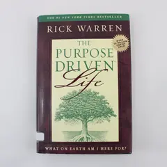 The Purpose Driven Life: What on Earth Am I Here For? Hardcover 2002 Rick Warren