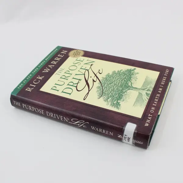 The Purpose Driven Life: What on Earth Am I Here For? Hardcover 2002 Rick Warren