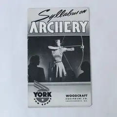 Vintage York Archery Syllabus by Woodcraft Equipment Co. - Pre-owned