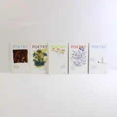 Lot of 5 Poetry Magazines February March April May June 2010 Paperback