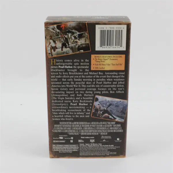 Pearl Harbor 2001 60th Anniversary Commemorative Edition VHS