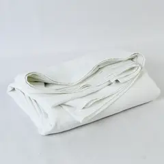 Visa By Milliken Tablecloth White Rectangle 87 x 176 Dacron Polyester Wedding