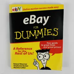 eBay for Dummies by Roland Woerner Stephanie Becker Marsha Collier 1999 PB