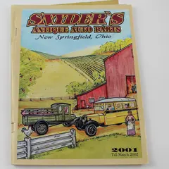Snyder's Antique Auto Parts Book 2001-2002 Collectible Pre-Owned Ohio