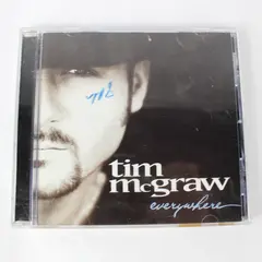 Tim McGraw Everywhere CD Album 1997 Curb Records - Pre-Owned, Scratched