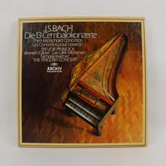 J.S. Bach 13 Harpsichord Concertos Trevor Pinnock Archiv 4 LP Box Set
