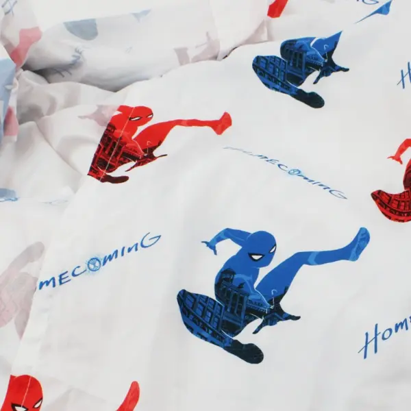 Marvel Spider-Man Homecoming Twin Flat Sheet Superhero Design FLAWED