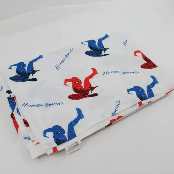 Marvel Spider-Man Homecoming Twin Flat Sheet Superhero Design FLAWED