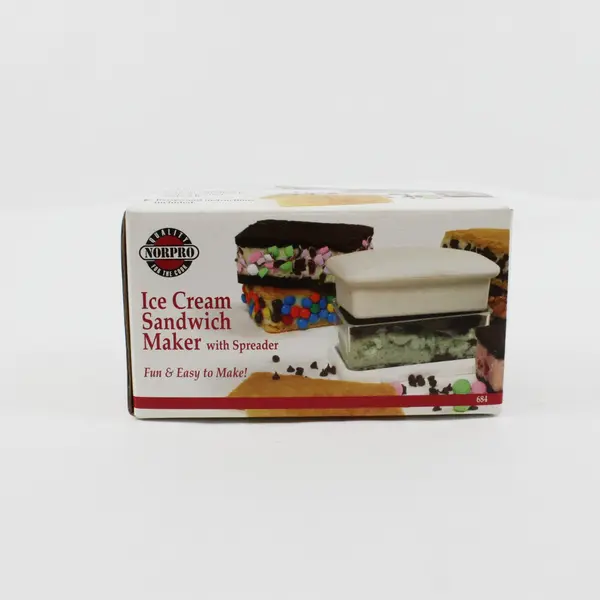 Norpro 684 Ice Cream Sandwich Maker With Spreader
