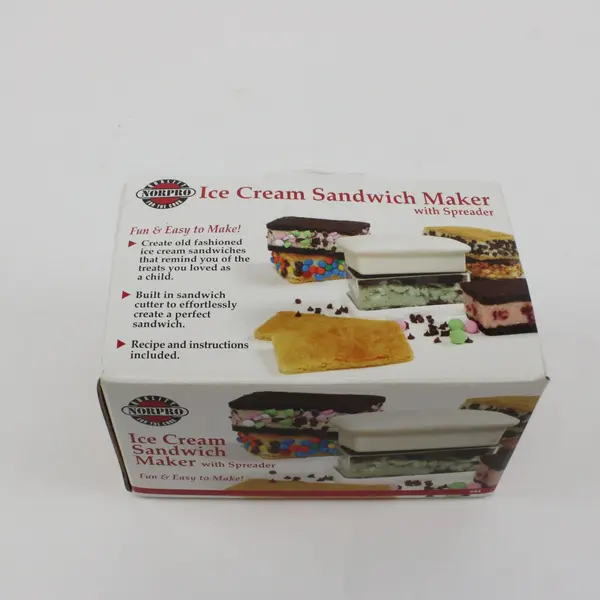Norpro 684 Ice Cream Sandwich Maker With Spreader