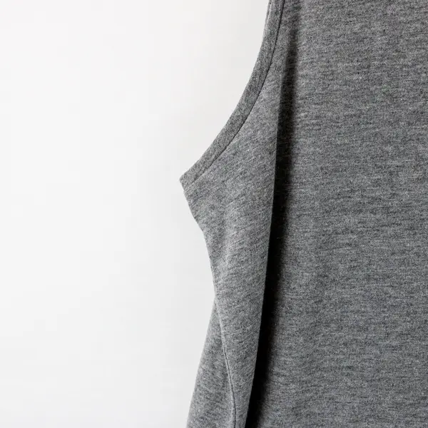 City Streets Women's Gray Cotton Blend Midi Tank Dress Medium