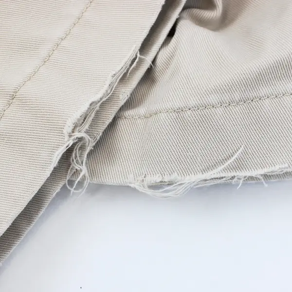 Lot of 3 L.L. Bean Women's 8P Beige Stretch-Waist Slacks Pants FLAWED