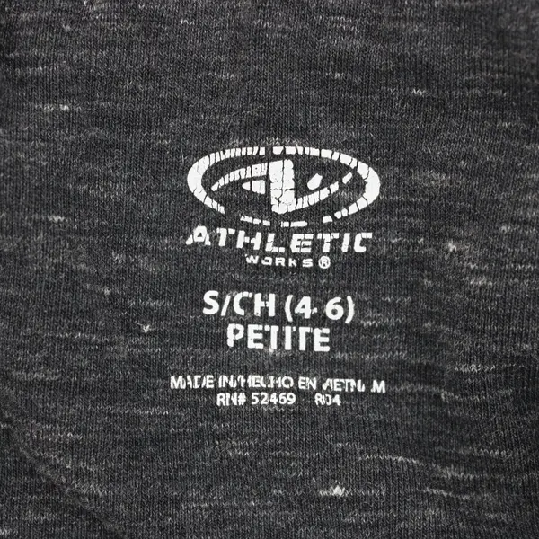 Athletic Works Women's Petite Small Gray Straight Leg Yoga Pants Size 4-6