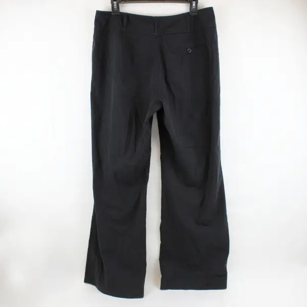 Worthington Women's Black Wide Leg Pants Size 12 Modern Fit Office Workwear