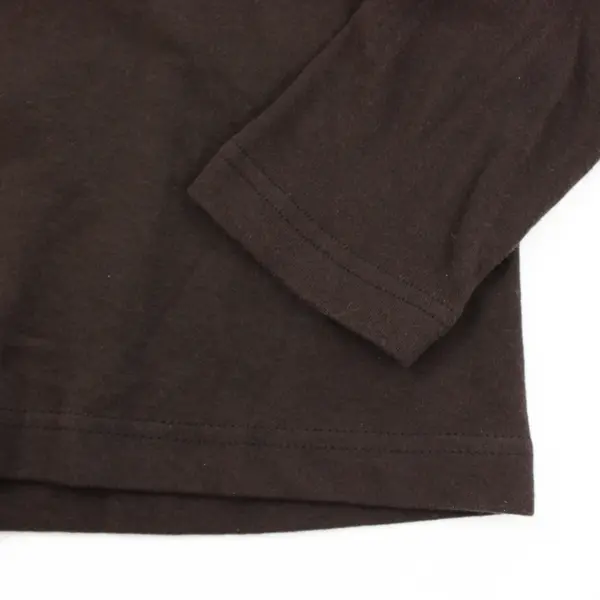 Cherokee Women's Medium Dark Brown Cotton Turtleneck Pullover Sweater