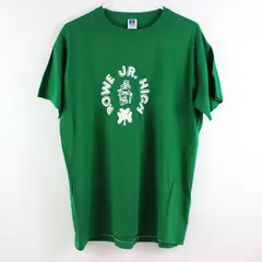 VTG Russell Athletic Olson Jr High Green Single Stitch T-Shirt L 42-44