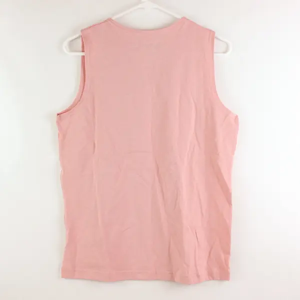 Garland Women's 100% Cotton Tank Top Light Pink Size Medium