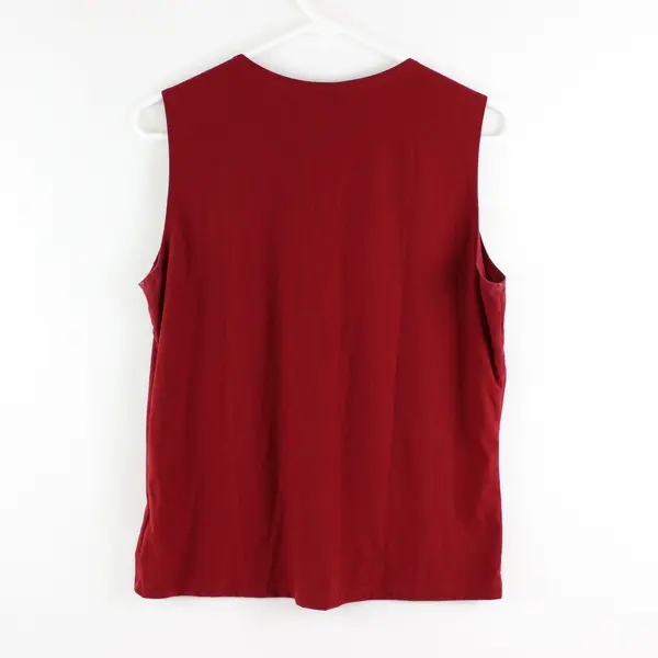 Susan Lawrence Women's XL Cherry Red Tank Top