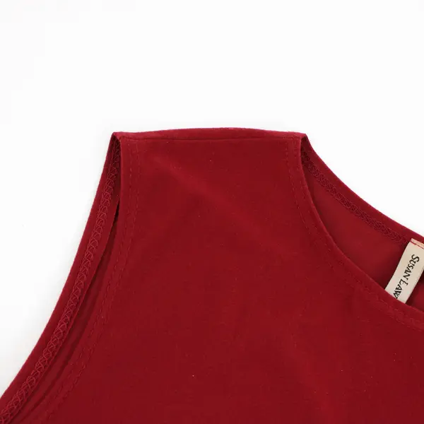Susan Lawrence Women's XL Cherry Red Tank Top