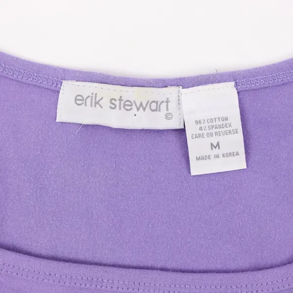 Erik Stuart Women's Lavender Purple Top Size Medium