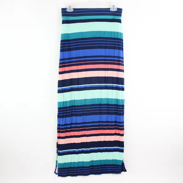 A New Approach Women's Multicolor Striped Maxi Skirt Size Small