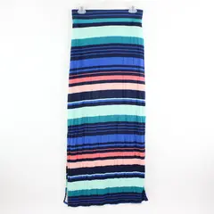 A New Approach Women's Multicolor Striped Maxi Skirt Size Small