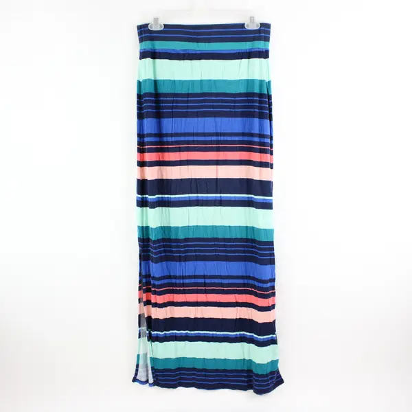 A New Approach Women's Multicolor Striped Maxi Skirt Size Small