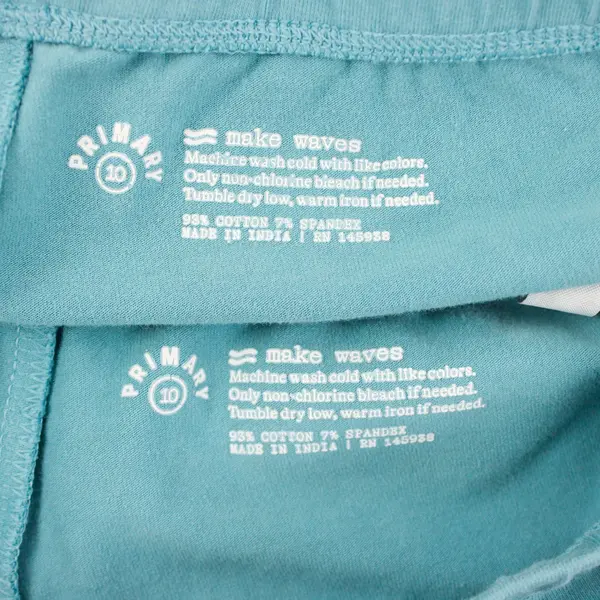 Lot of 2 Primary Girls' Blue Shorts Size 10