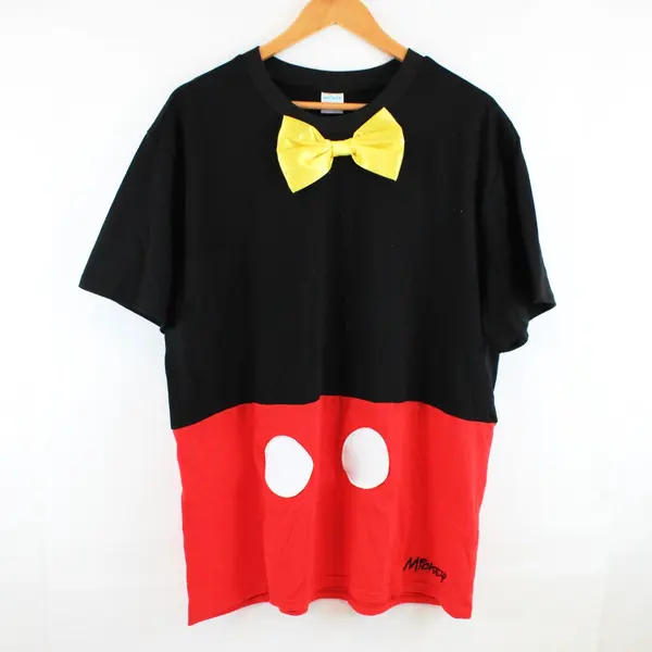 Disney Mickey & Friends Costume Set XL T-Shirt Nose Gloves Ears Shoe Covers