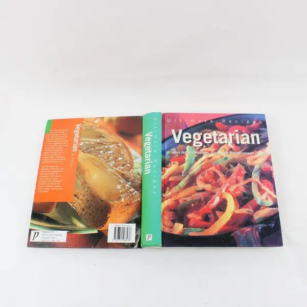Paragon Ultimate Recipes Vegetarian Cookbook Indian Mexican Greek Mediterranean