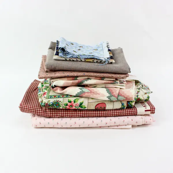 5.3 Lb Lot of Country Fabric Pieces Sewing Quilting DIY Crafts