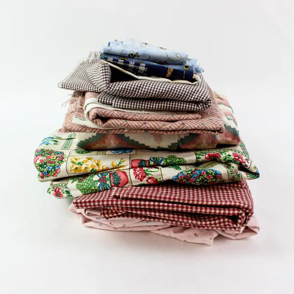 5.3 Lb Lot of Country Fabric Pieces Sewing Quilting DIY Crafts