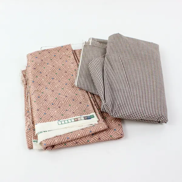 5.3 Lb Lot of Country Fabric Pieces Sewing Quilting DIY Crafts