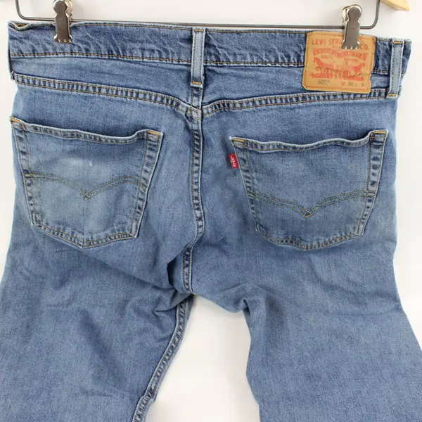 Levi's 505 Men's Straight Leg Jeans Medium Wash W36 L30