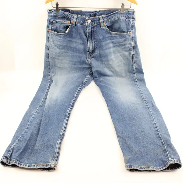 Levi's 505 Men's Straight Leg Jeans W36 L30 Medium Wash Denim