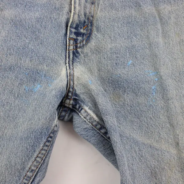 Levi's 505 Men's Straight Leg Jeans W36 L30 Medium Wash Denim