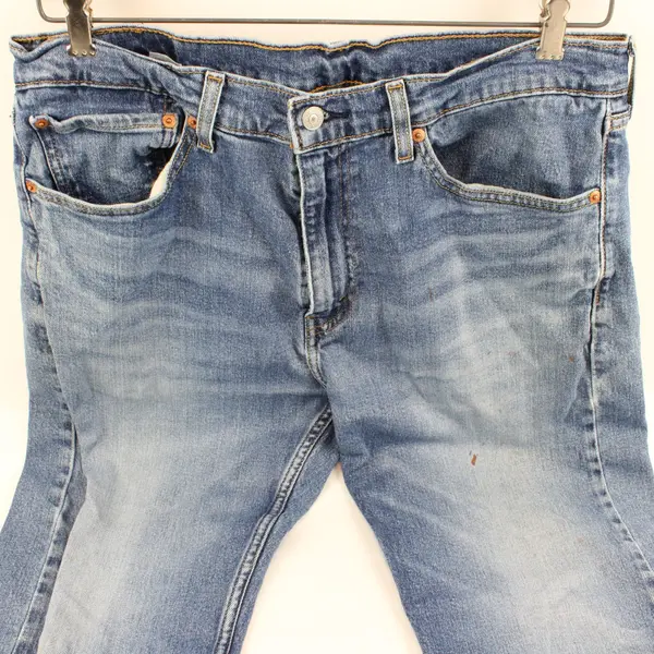 Levi's 505 Men's Straight Leg Jeans W36 L30 Medium Wash Denim
