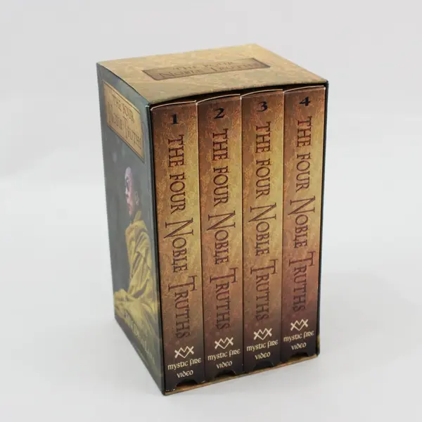 The Four Noble Truths 4-VHS Set XIV Dalai Lama Mystic Fire Video 1996