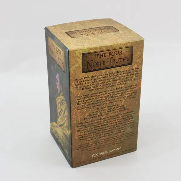 The Four Noble Truths 4-VHS Set XIV Dalai Lama Mystic Fire Video 1996