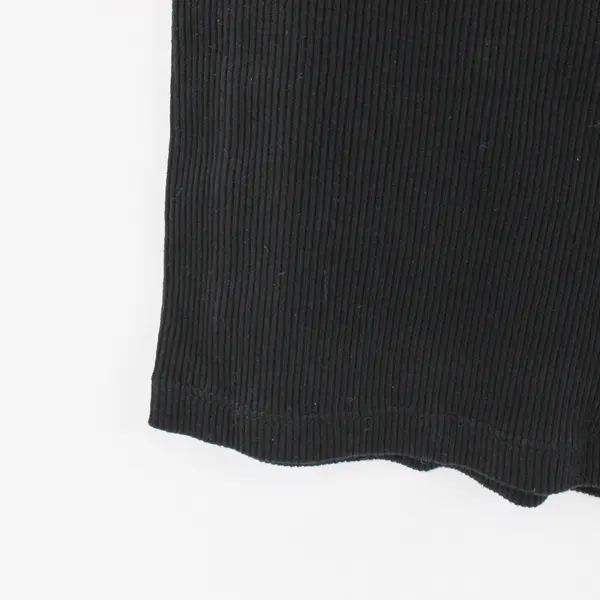 Jason Maxwell Women's Petite PM Black Ribbed Sequin Neckline Tank Top