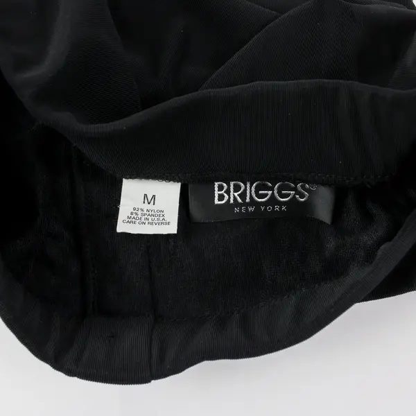 Briggs New York Women's Black Button Accent Maxi Skirt Medium