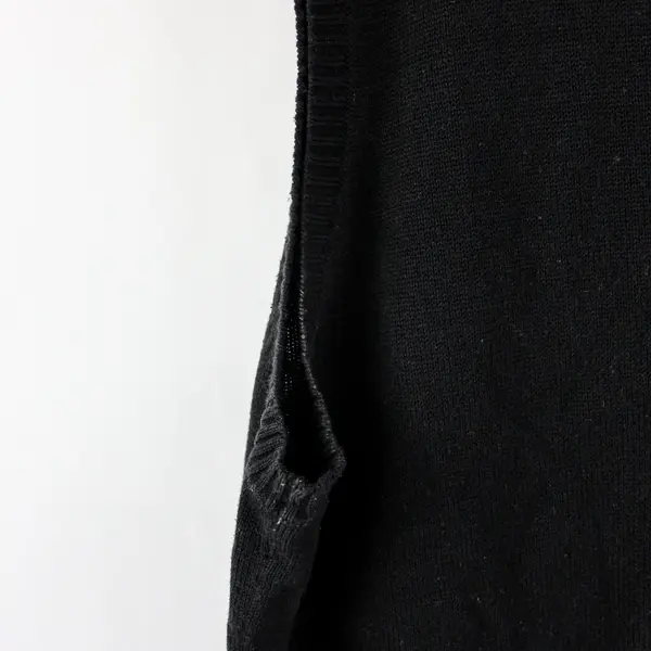 White Stag Women's Black Sleeveless Turtleneck Top Size Large 12/14