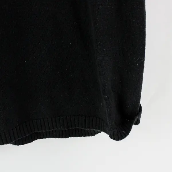 White Stag Women's Black Sleeveless Turtleneck Top Size Large 12/14