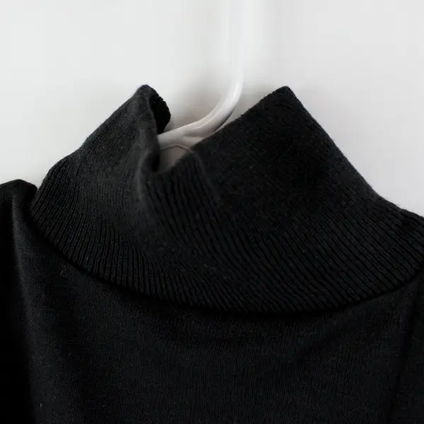 Baar & Beards Women's Black Turtleneck Dickie One Size