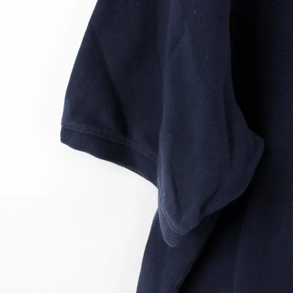 Eddie Bauer Men's XL Navy Blue 100% Cotton Short Sleeve Polo Shirt