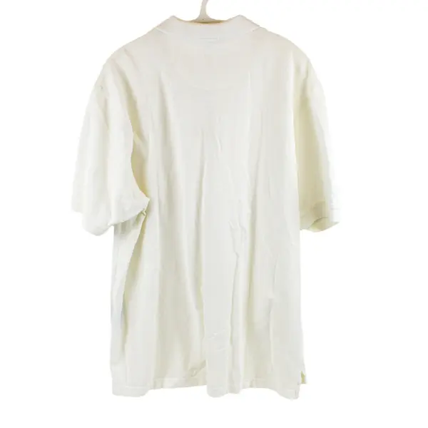 Faded Glory Men's White Collared Short Sleeve Polo Shirt XL 46-48