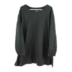 D&Co Essentials Women's Black Long Sleeve T-Shirt Size 2X