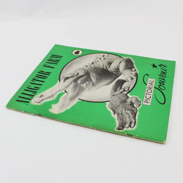1949 Alligator Farm Pictorial Souvenir Booklet California USA