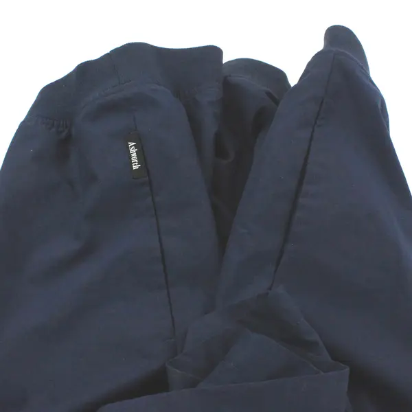 Ashworth Men's XL Navy Windbreaker Polo Golf Michelbook Country Club
